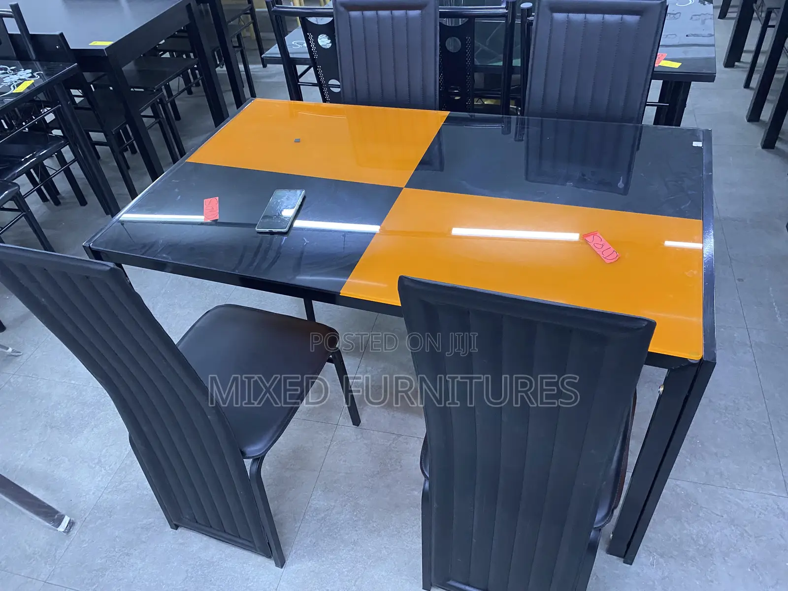 Dining Sets 4 Seater With Leather Chairs