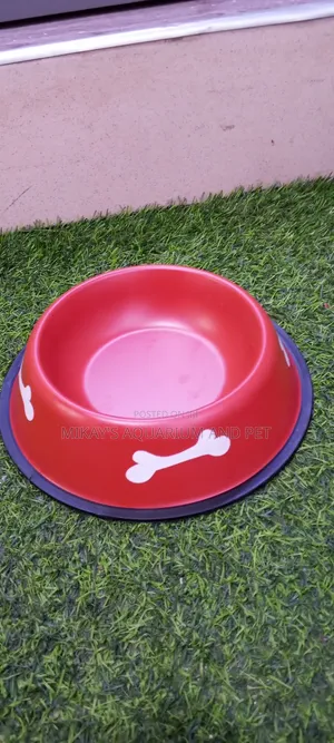 Dog Metal Medium Bowl