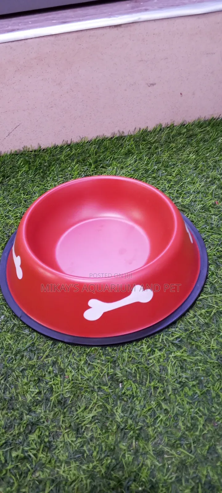 Dog Metal Medium Bowl