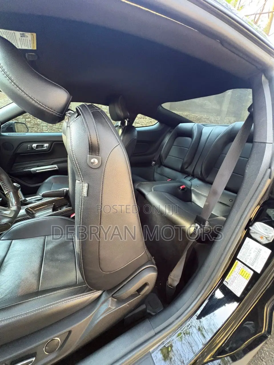 Ford Mustang EcoBoost Premium Fastback 2017 Black