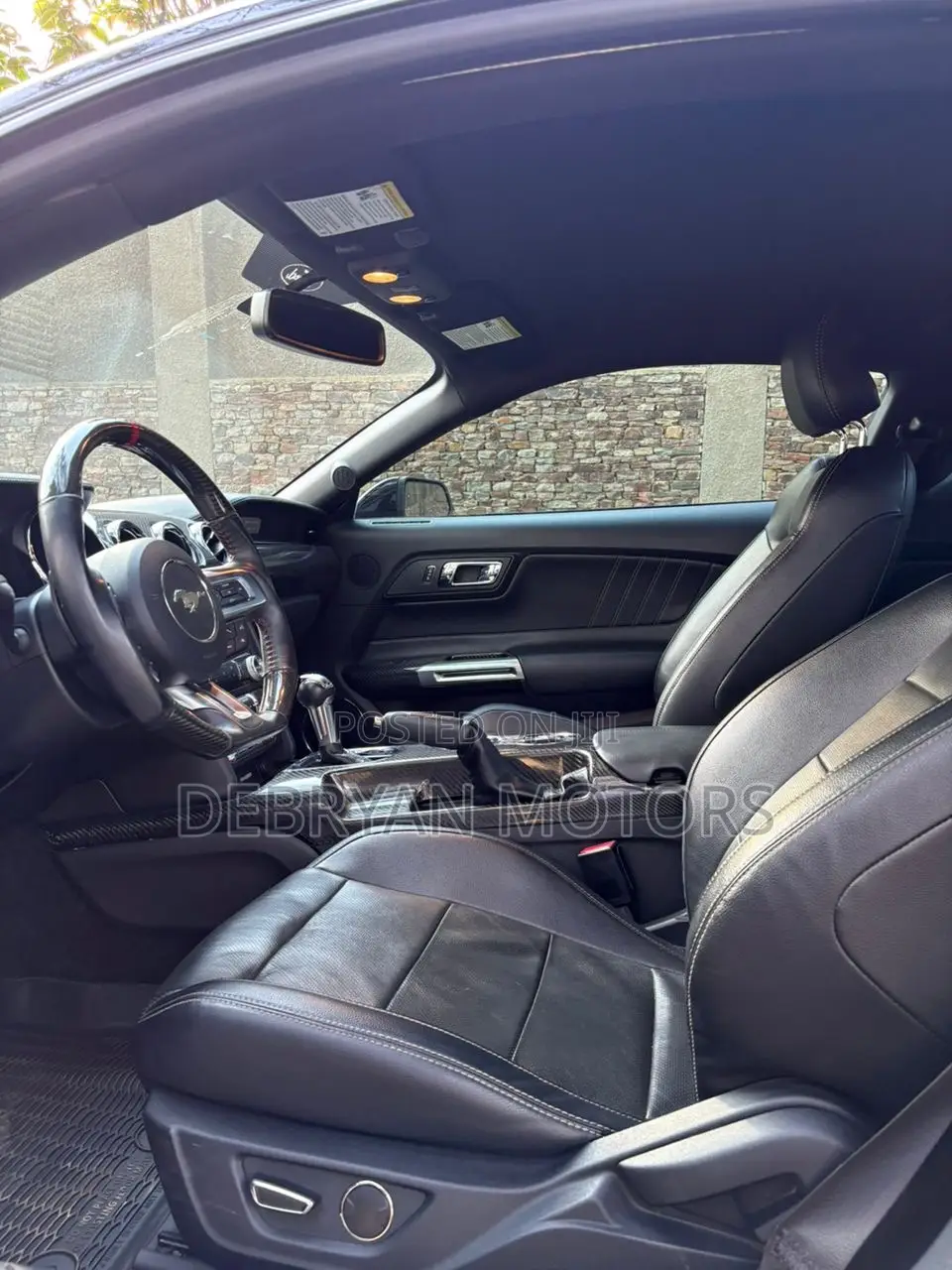 Ford Mustang EcoBoost Premium Fastback 2017 Black