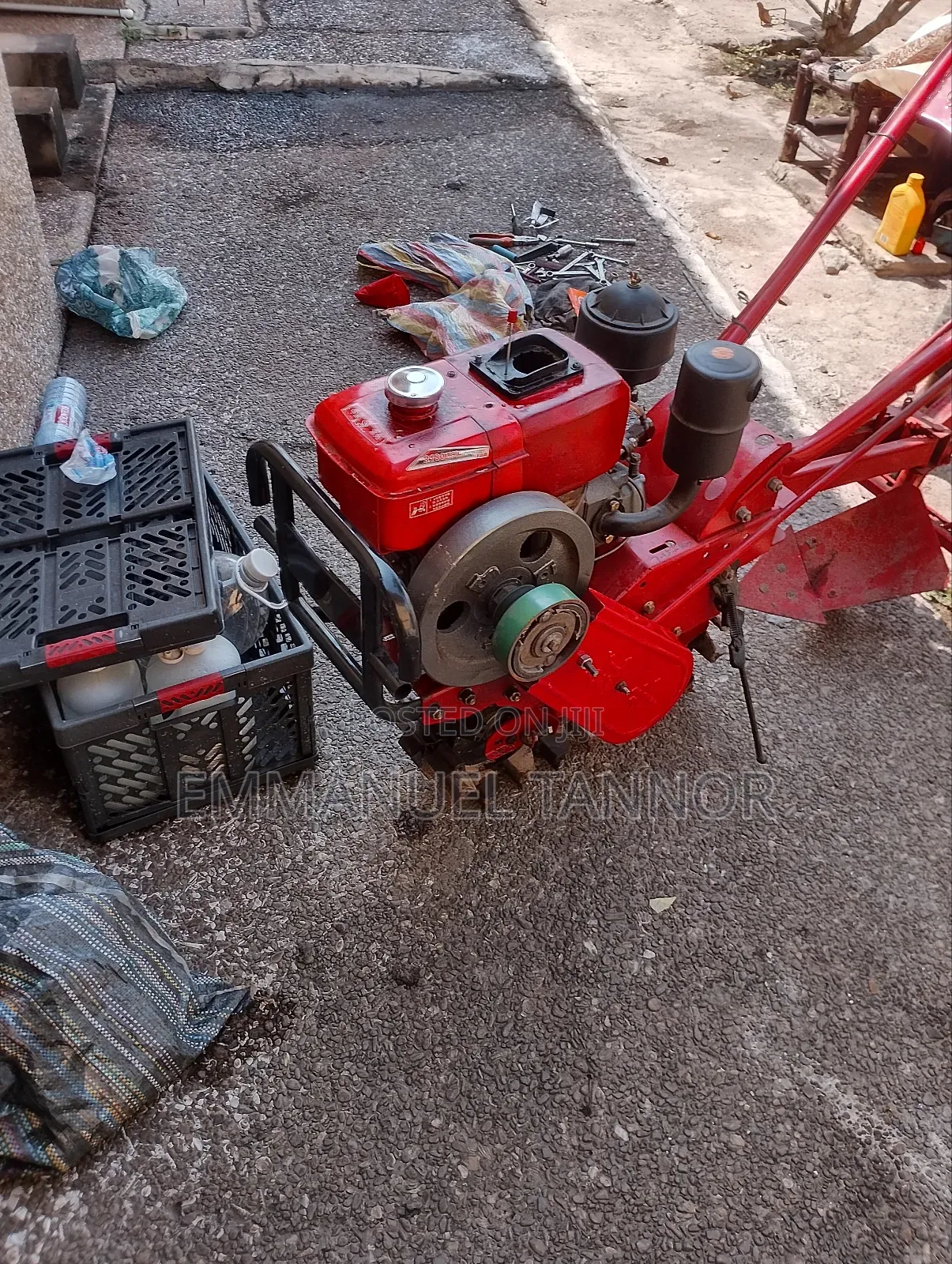 Crawler Power Tiller, Plower in Dome - Farm Machinery & Equipment ...