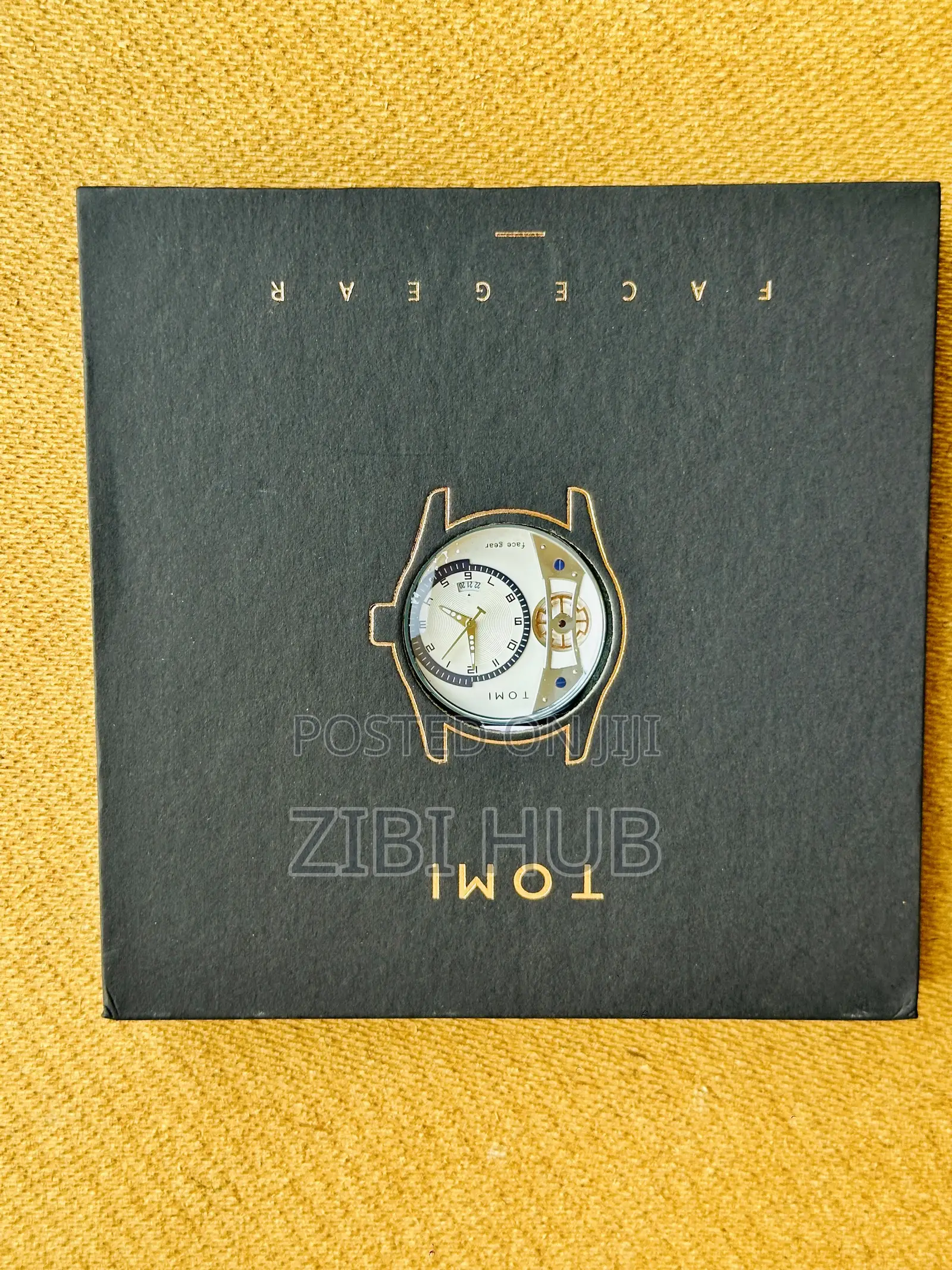 Original Tomi Face Gear Double Strap Watch