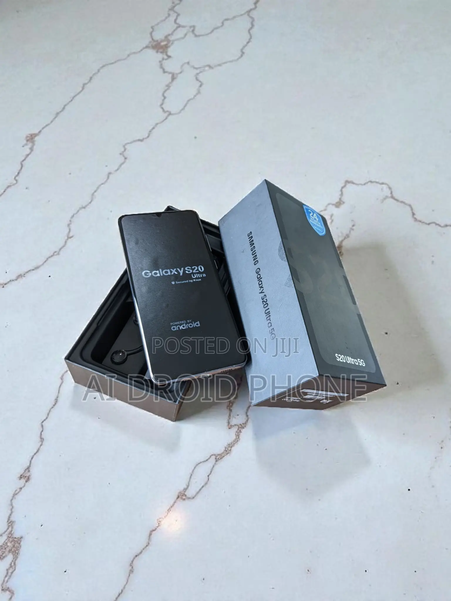 New Samsung Galaxy S20 Ultra 5G 128 GB Silver