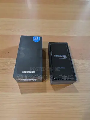 New Samsung Galaxy S20 Ultra 5G 128 GB Black