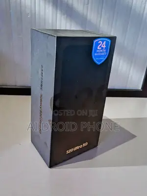 New Samsung Galaxy S20 Ultra 5G 128 GB Black