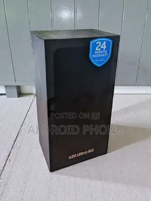 New Samsung Galaxy S20 Ultra 5G 128 GB Gold