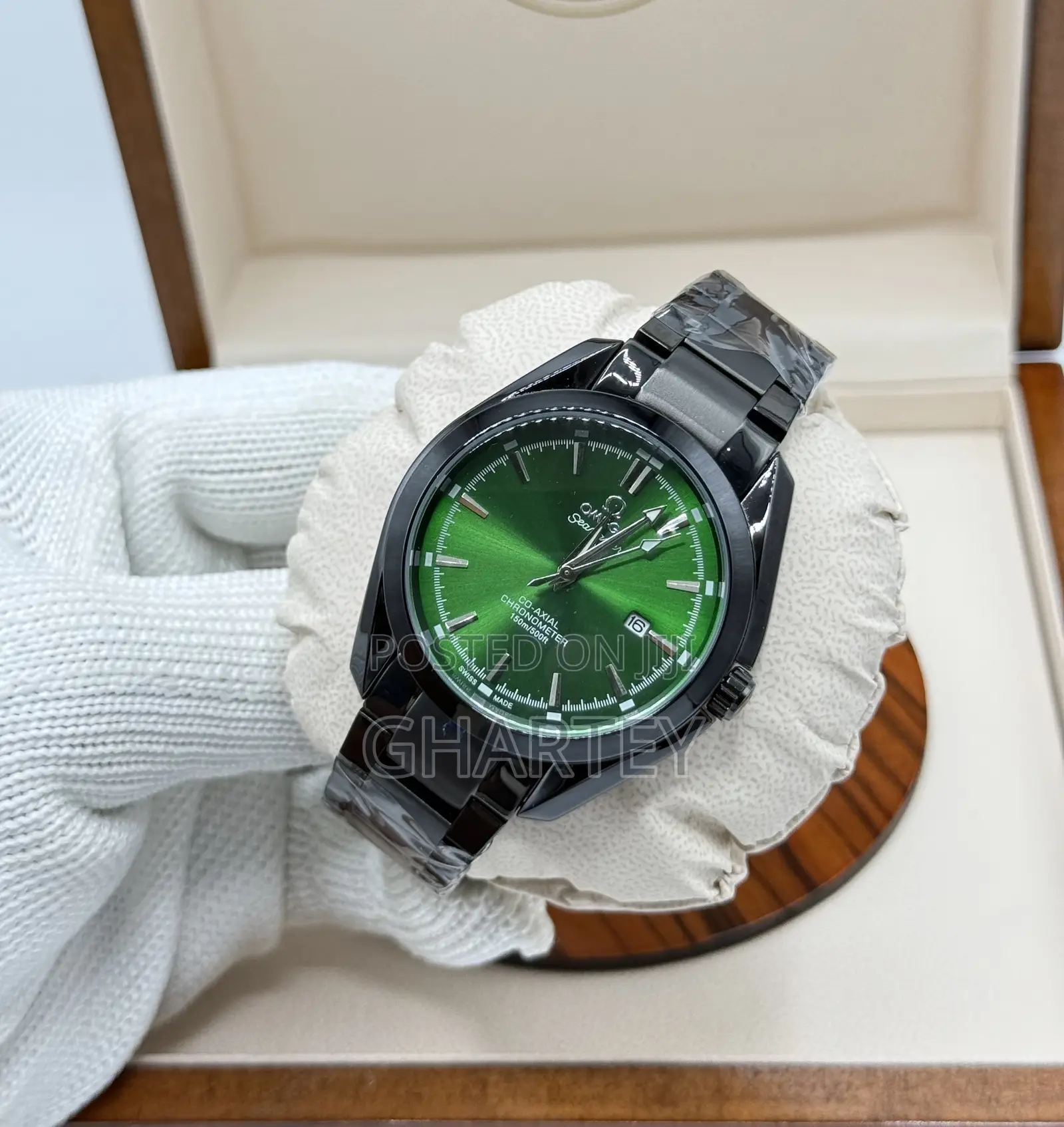 Omega Seamaster Aqua Terra - Black Blue Color Display All as Seen