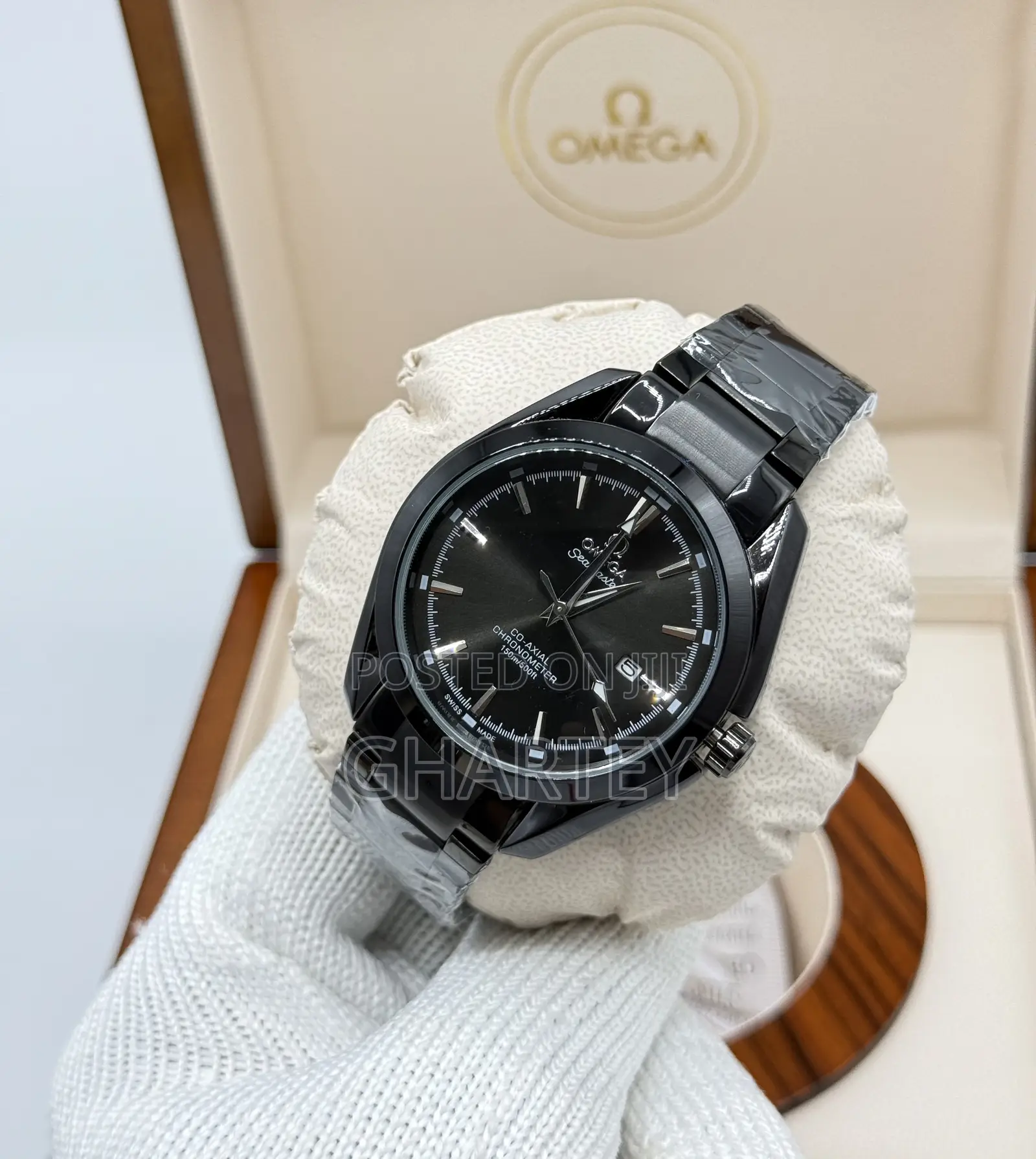 Omega Seamaster Aqua Terra - Black Blue Color Display All as Seen