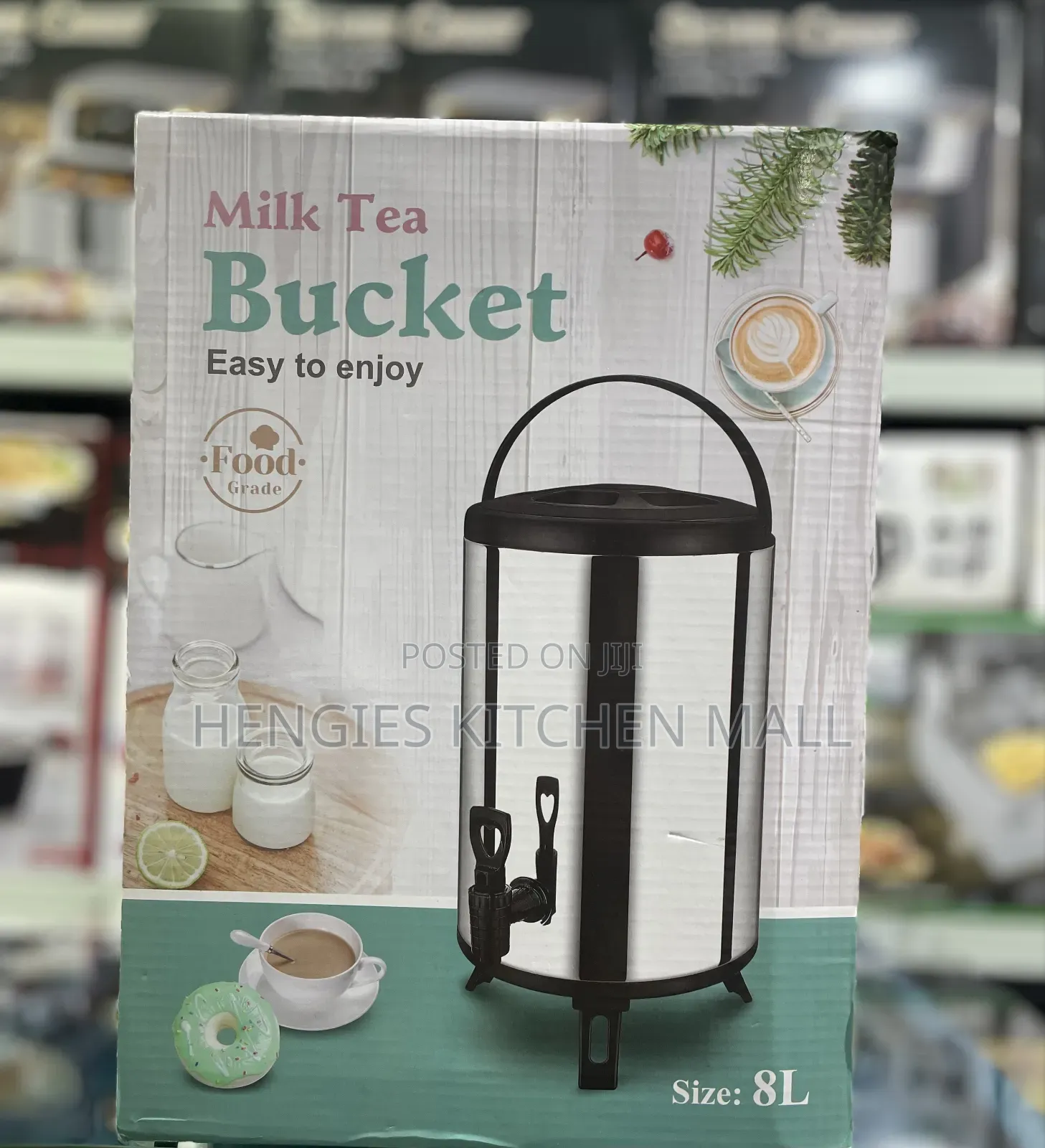 Stainless Steel Flask Dispenser 8l