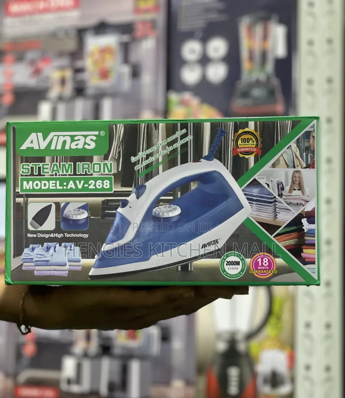 Avinas Steam Iron Av-268