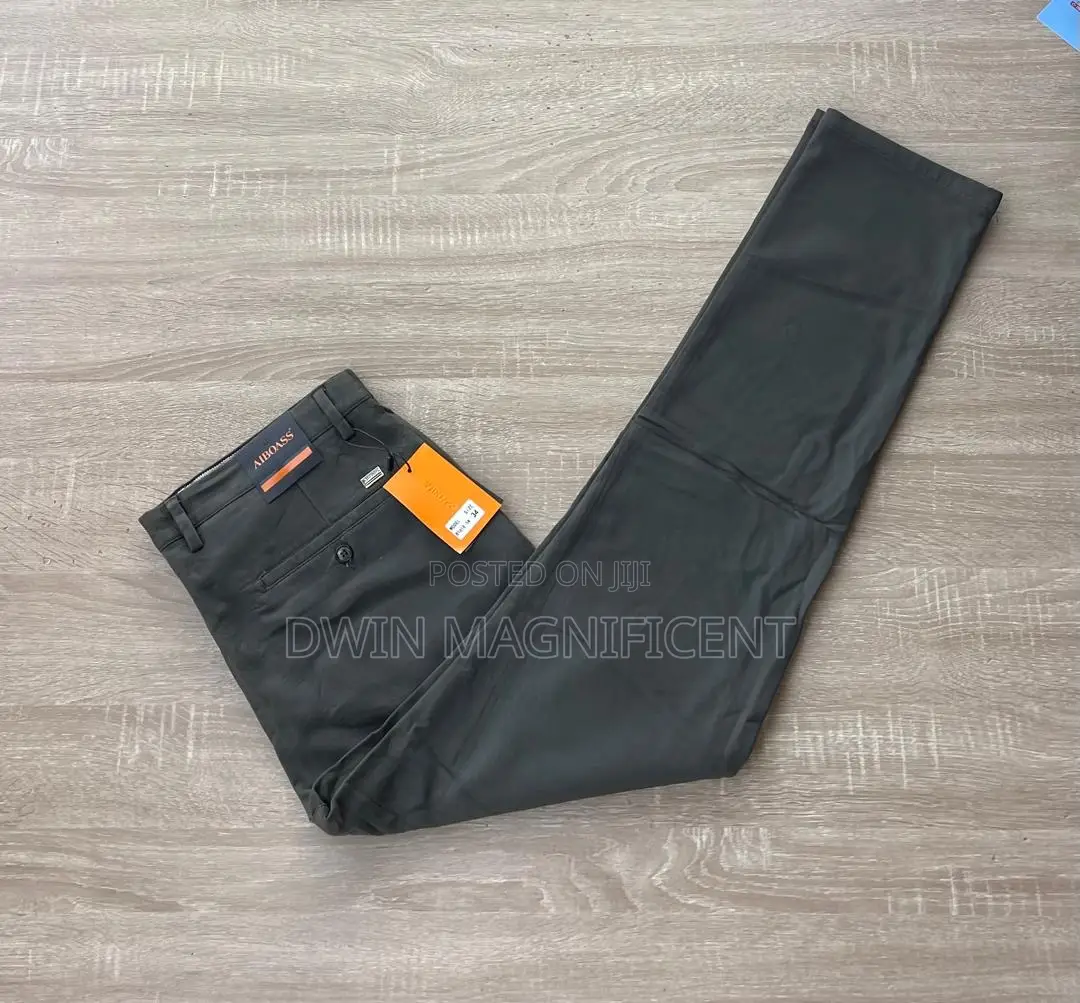Multi-Colored Men's Casual or Formal Trousers (Khaki)