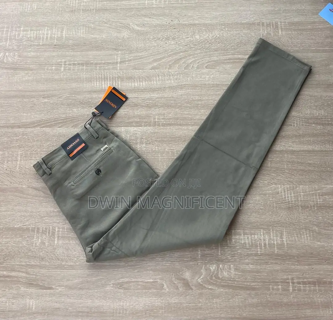 Multi-Colored Men's Casual or Formal Trousers (Khaki)