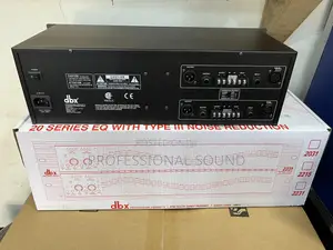 DBX 2231 Dual 31-Band Graphic Equalizer/Limiter, Noise Reduction.