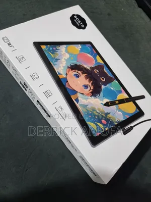 New BOSTO 16HD Graphics Drawing Tablet 4 GB Gray