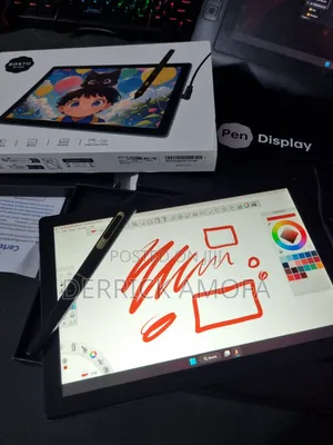 New BOSTO 16HD Graphics Drawing Tablet 4 GB Gray