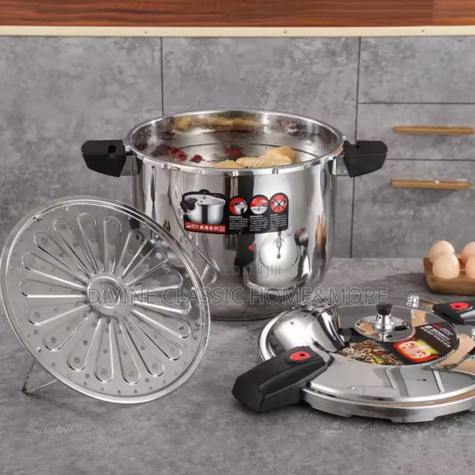 10lit Zenlo Stainless Steel Pressure Cooker (Explosion Proof)