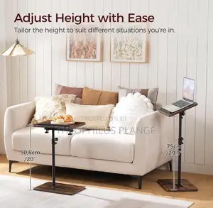 Adjustable Side Table/ Tv Tray Table