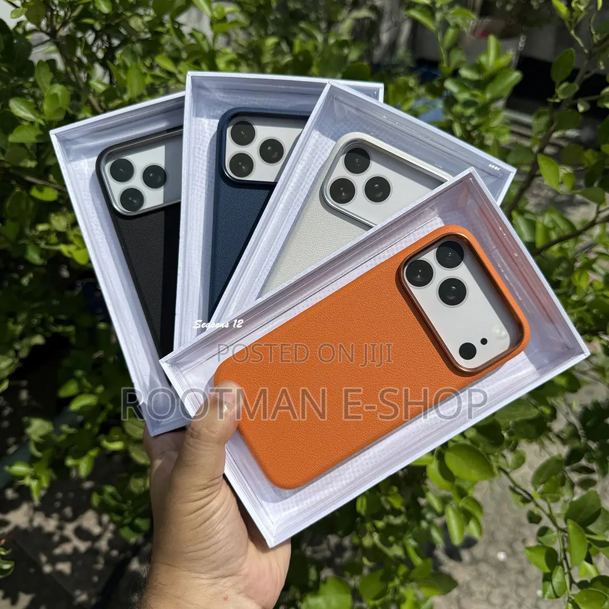 Premium Leather Feel Case for iPhone 17 Pro and Pro Max