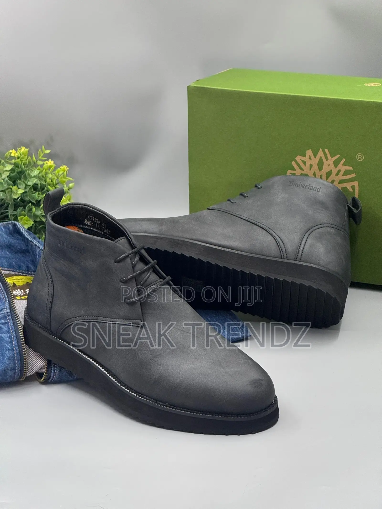 Timberland Desert Long Navy Blue Brown Black N White