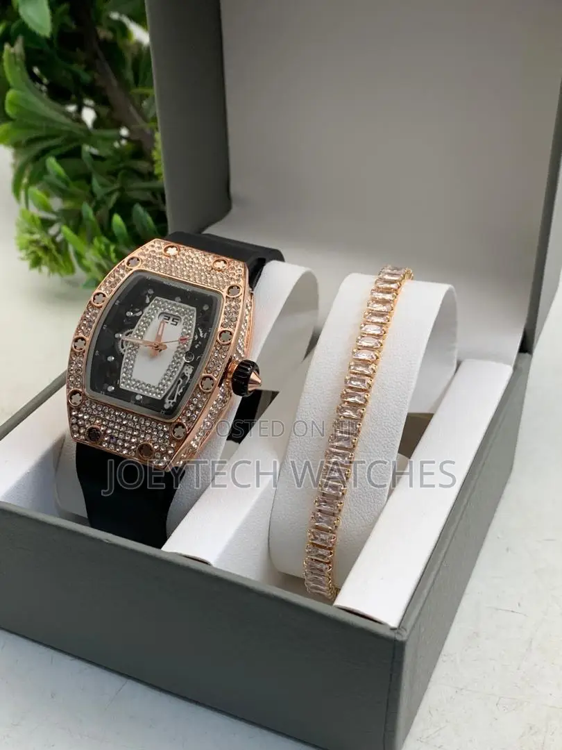 Richard Mille Ladies Watch + Free Bracelet
