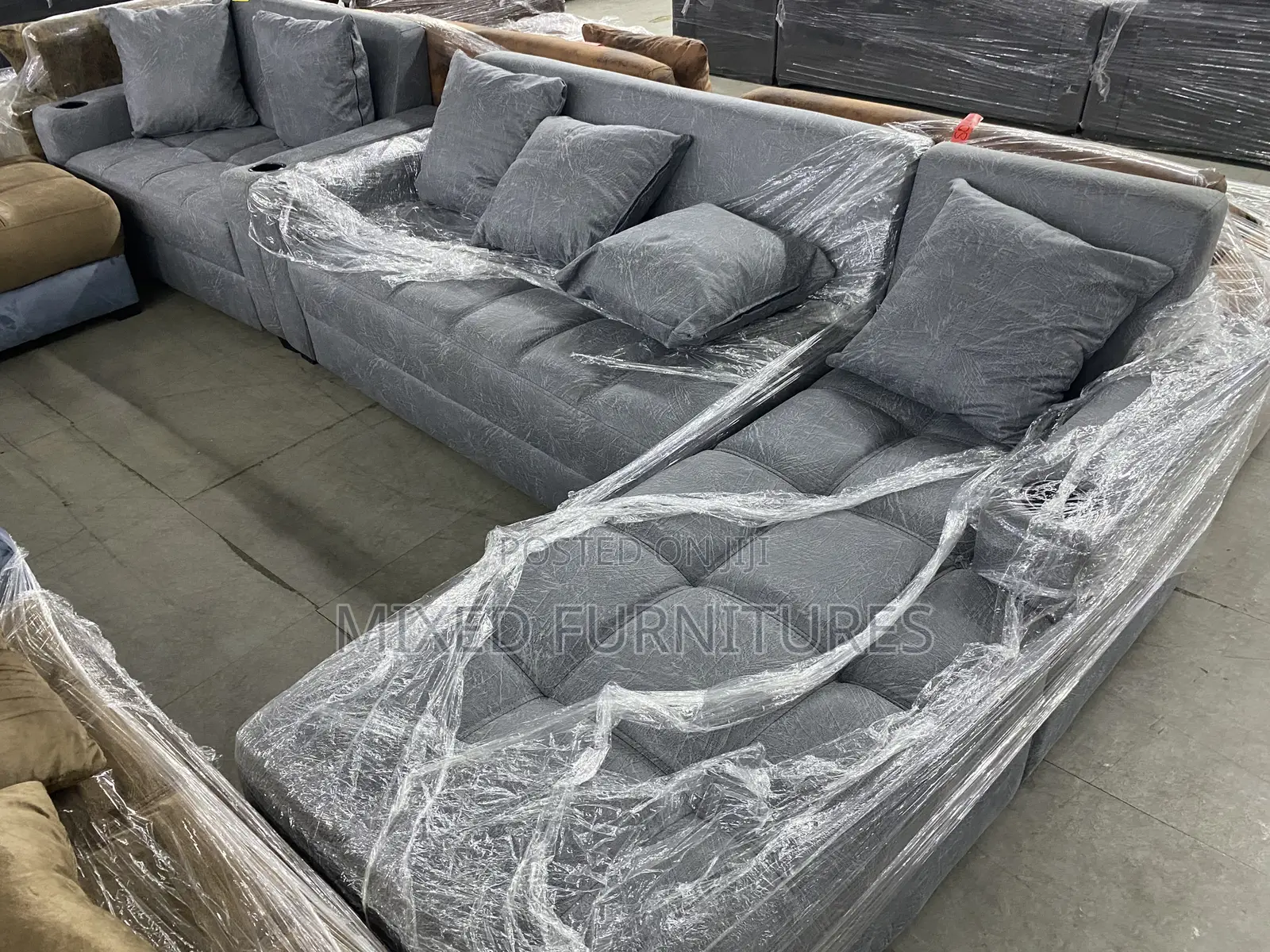 Sofa L Shape and Two in One