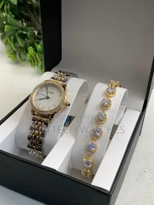 Ladies Watch + Bracelet