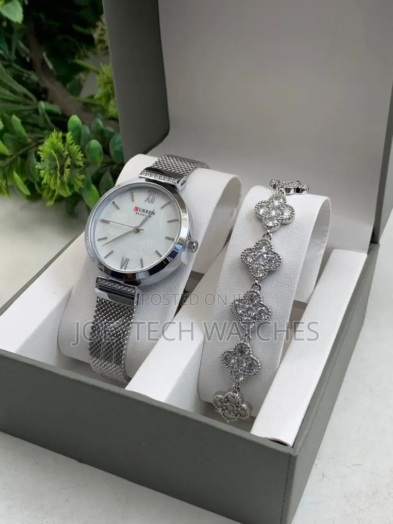 Ladies Watch + Bracelet