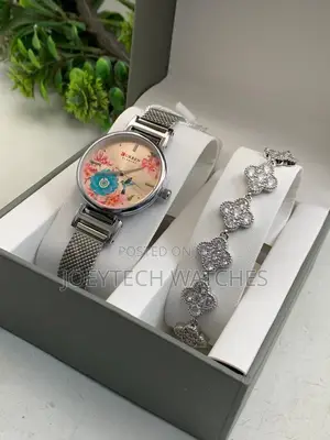 Ladies Watch + Bracelet