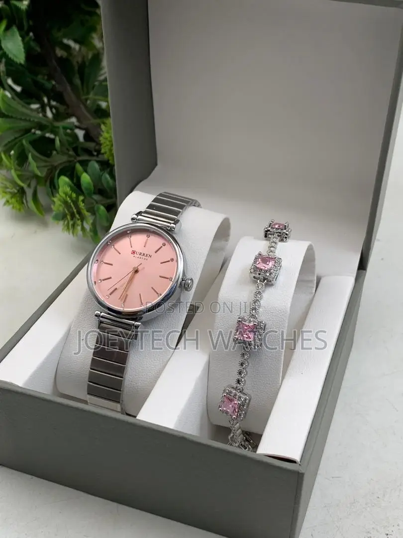 Ladies Watch + Bracelet