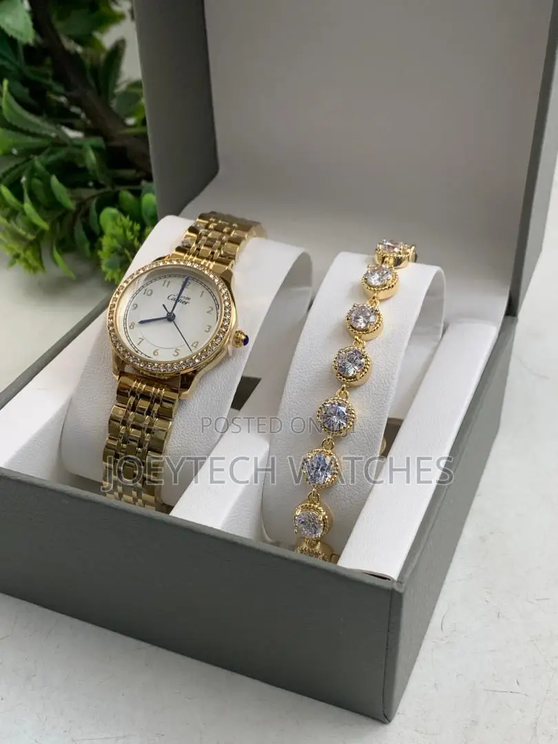 Ladies Watch + Bracelet