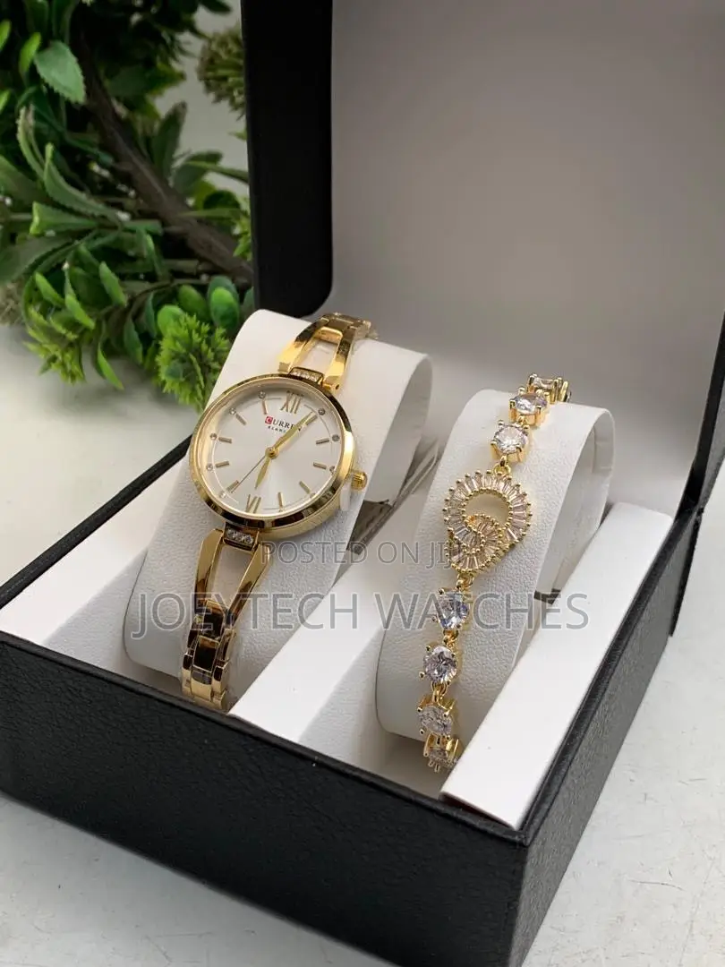 Ladies Watch + Bracelet