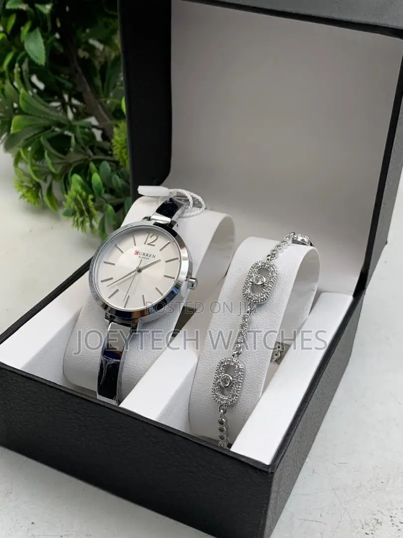 Ladies Watch + Bracelet
