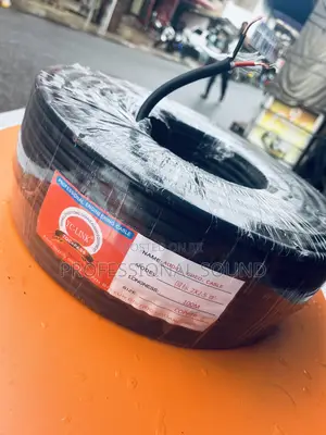 Pure Copper Black Insulated Electrical Cable, (Speaker Wire).