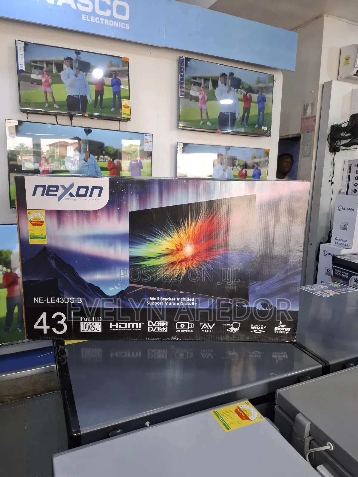 Quality Crown Nexon 43 Inches Digital Satellite Tv Led Available