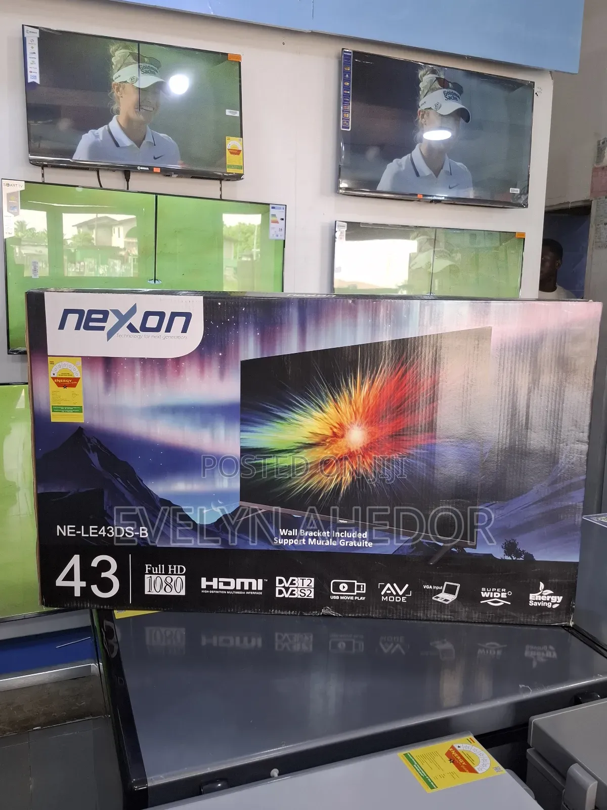Quality Crown Nexon 43 Inches Digital Satellite Tv Led Available