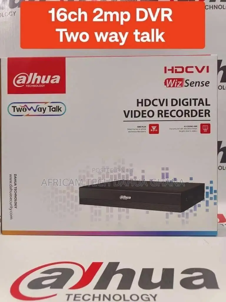 Dahua 16channel 2mp Dvr Two Way Talk