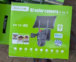 Ai Cctv Solar Camera 2 In1