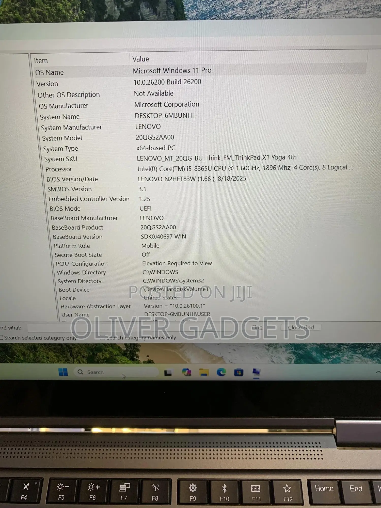 Laptop Lenovo Thinkpad X1 Yoga 16GB Intel Core I5 SSD 512GB