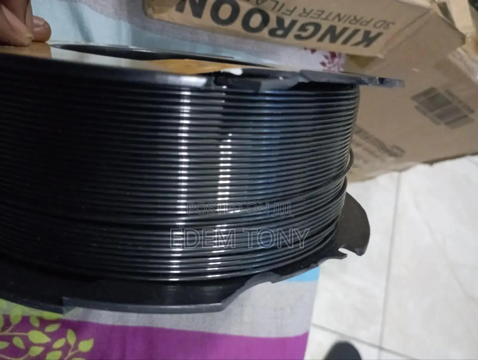Kingroon 3d Printer Filament (Black)
