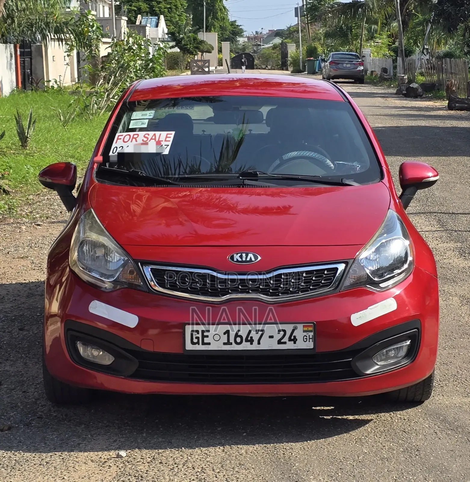 Kia Rio EX 4dr Sedan (1.6L 4cyl 6A) 2014 Red