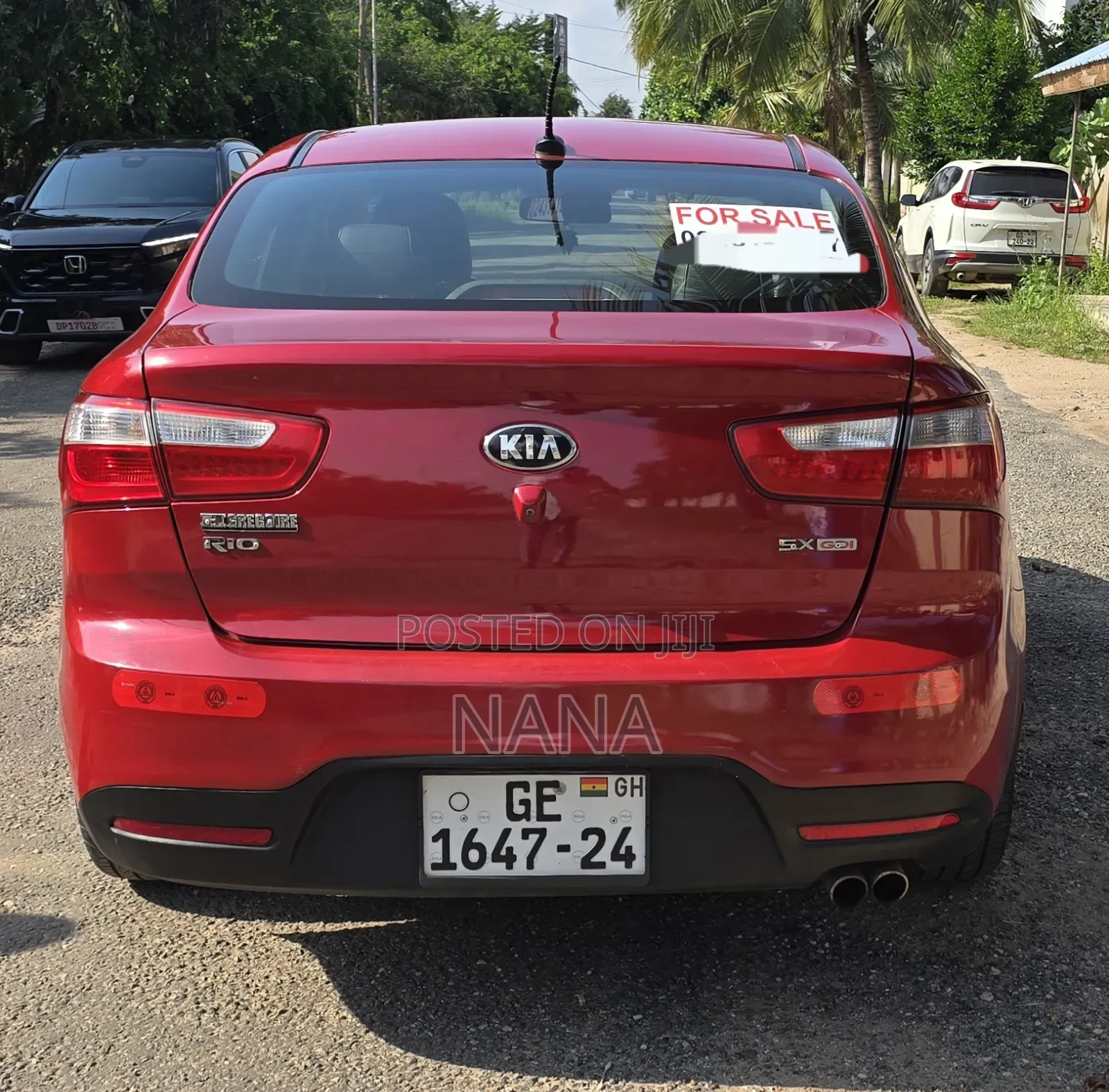 Kia Rio EX 4dr Sedan (1.6L 4cyl 6A) 2014 Red