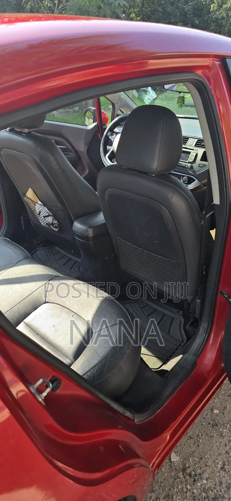 Kia Rio EX 4dr Sedan (1.6L 4cyl 6A) 2014 Red