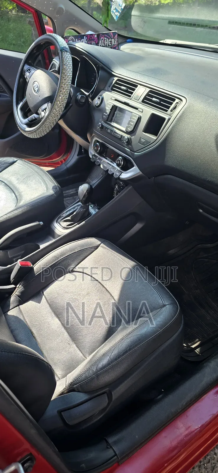 Kia Rio EX 4dr Sedan (1.6L 4cyl 6A) 2014 Red