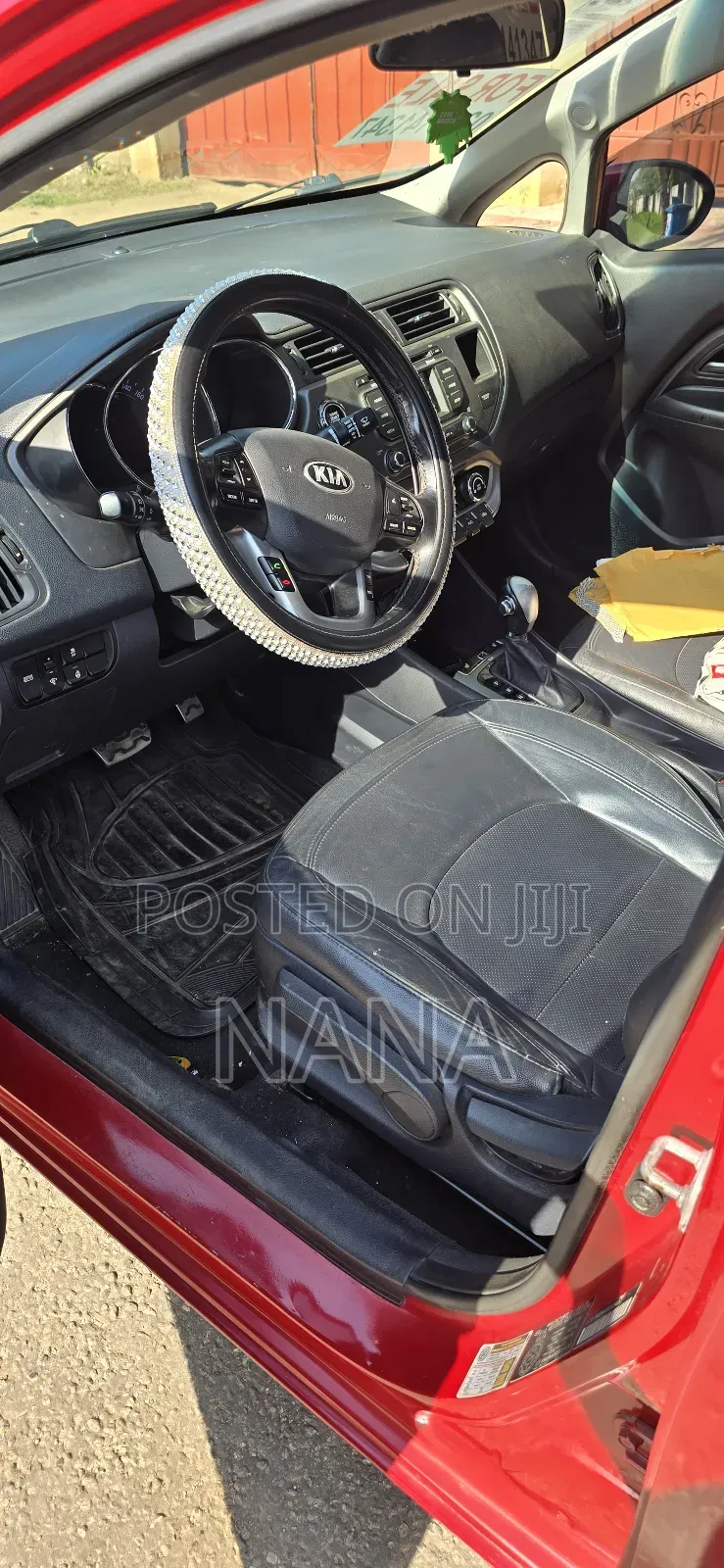 Kia Rio EX 4dr Sedan (1.6L 4cyl 6A) 2014 Red