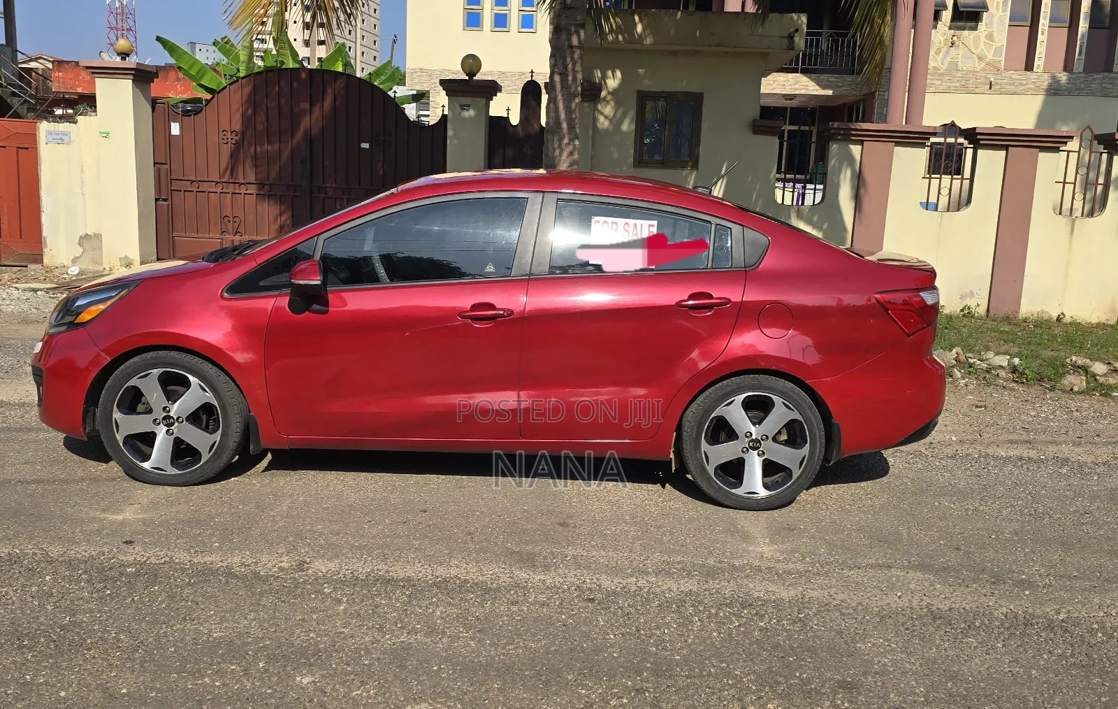 Kia Rio EX 4dr Sedan (1.6L 4cyl 6A) 2014 Red