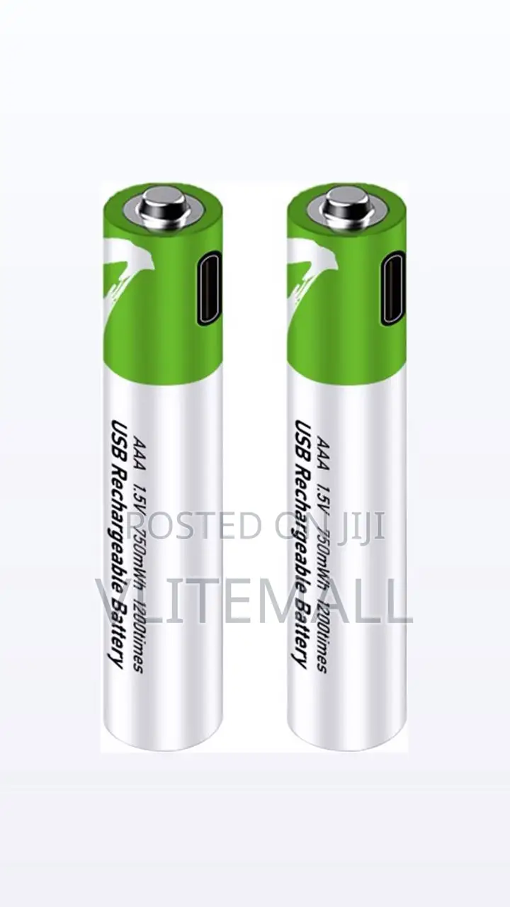 Rechargeable Battery 1.5v Aaa With Type-c Usb