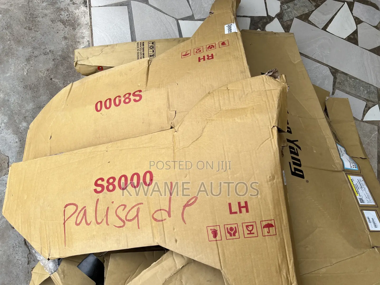 Palisade 2020 21 Fender Pair