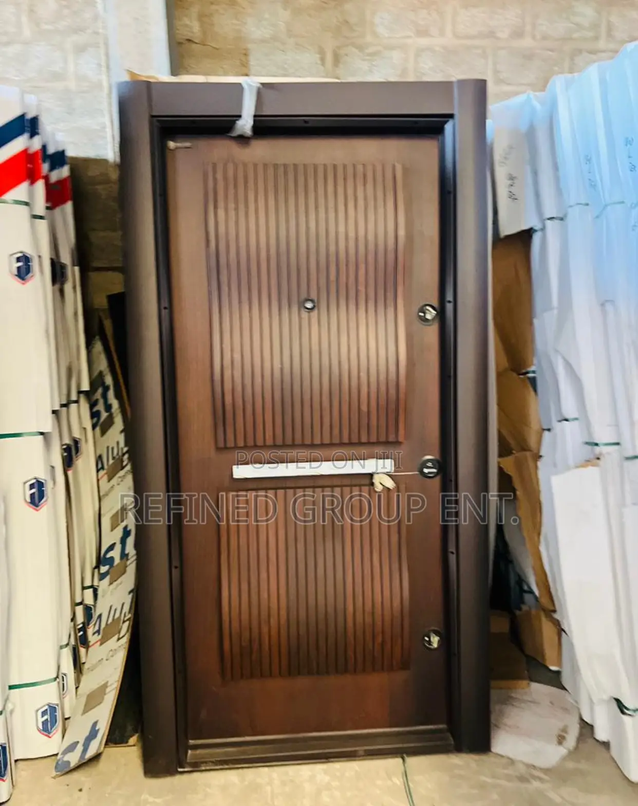 Single Heavy Turkish Security Door