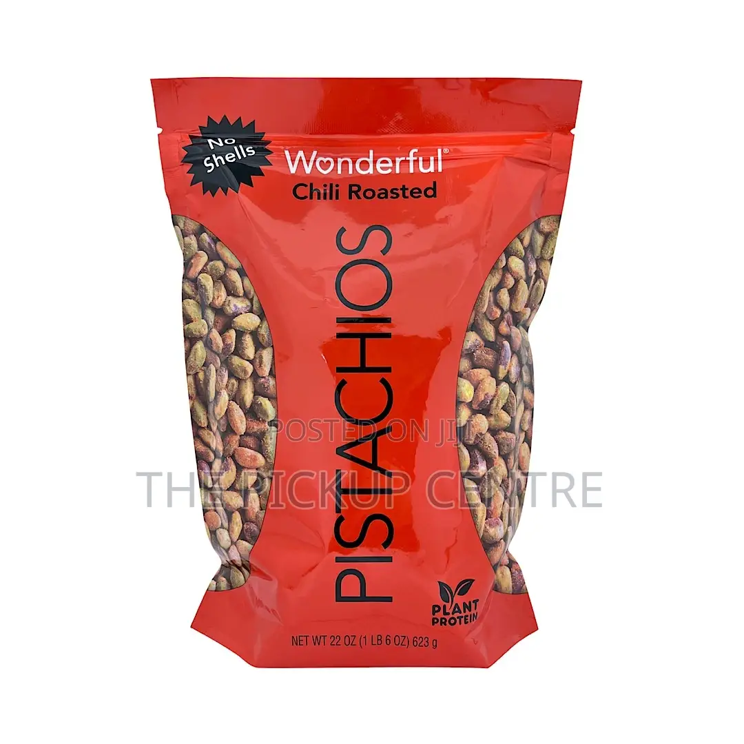 Wonderful Chili Roasted Pistachios, 625g